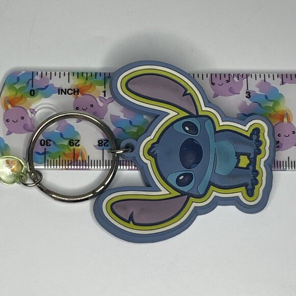 Vtg Stitch 2 pc NOS 2002 DISNEY Pin Alien Ebay Auctions LE 5000 PLUS keychain - Picture 9 of 11